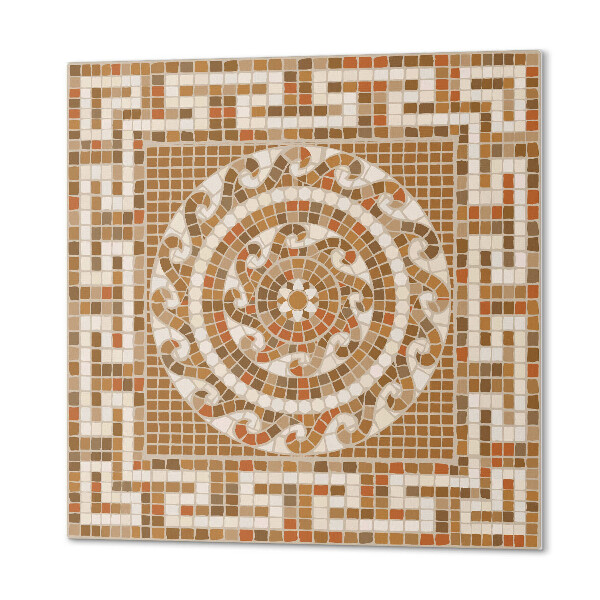 Wall paneling Mosaic in the form of circles