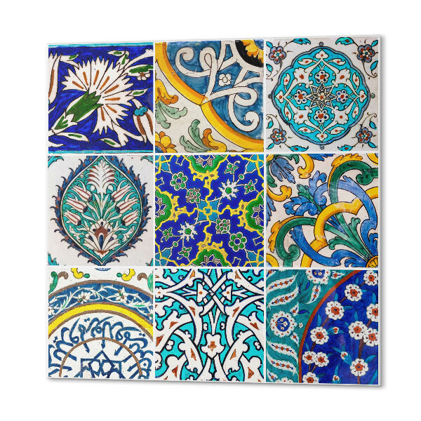 Pvc wall panel square Ceramic mosaic patterns