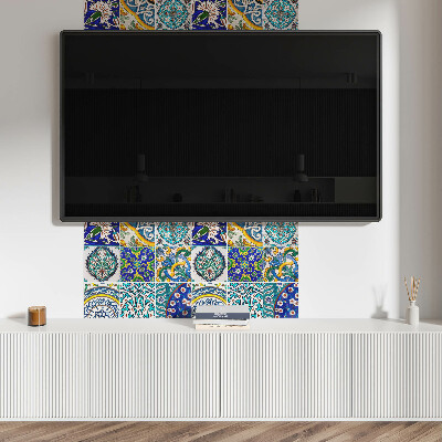 Pvc wall panel square Ceramic mosaic patterns