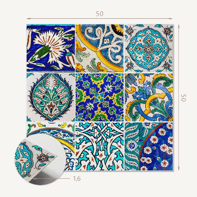 Pvc wall panel square Ceramic mosaic patterns