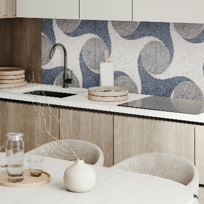 Wall panel square Artistic mosaic composition
