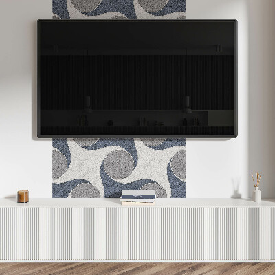 Wall panel square Artistic mosaic composition