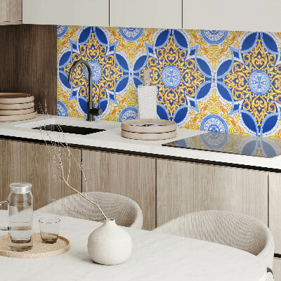 Wall panel square Decoration with a floral accent