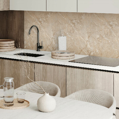 Wall paneling Natural marble in an elegant edition