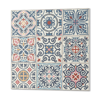 Wall panel square Geometry of mosaic shapes