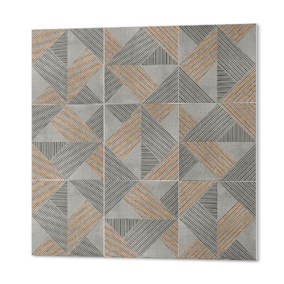 Wall paneling Geometric triangles in style