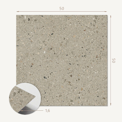 Wall panel square Stone pattern with subtle details