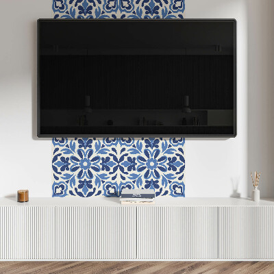 Wall panel square Decorative floral patterns
