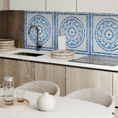 Wall panel square The sky in mosaic shades