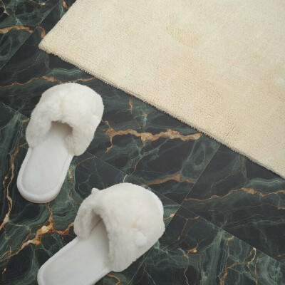 Pvc wall panel square Stylish marble with characteristic veins