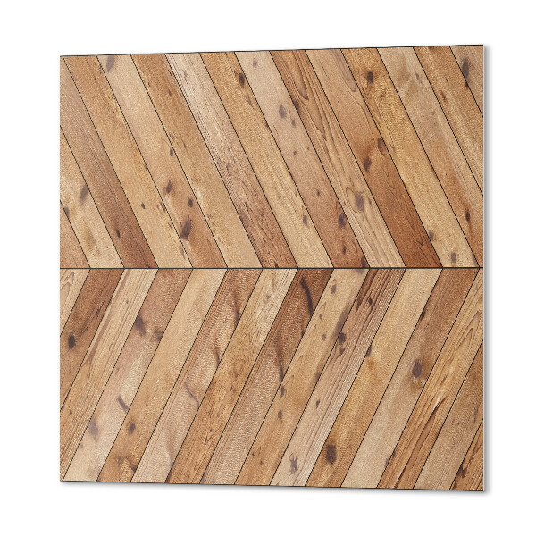 Pvc wall panel square Stylish diagonal plank pattern
