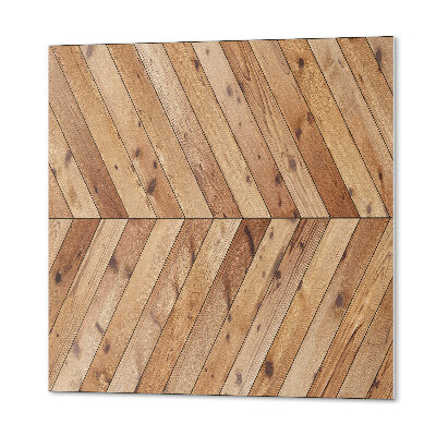 Pvc wall panel square Stylish diagonal plank pattern