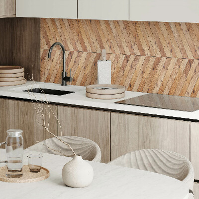 Pvc wall panel square Stylish diagonal plank pattern