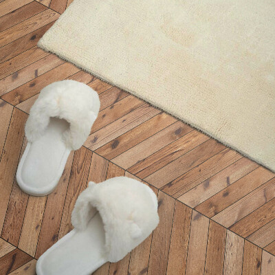 Pvc wall panel square Stylish diagonal plank pattern