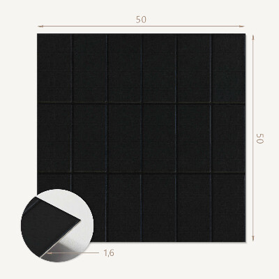 Wall paneling Rectangular shapes in a geometric arrangement