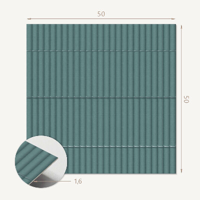 Wall paneling Stylish vertical stripes in a parallel pattern