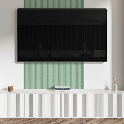Wall paneling Design of simple pipes in the arrangement