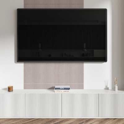 Pvc wall panel square Parallel lines
