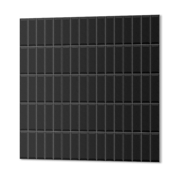 Wall paneling Symmetrical arrangement of boxes in the decor