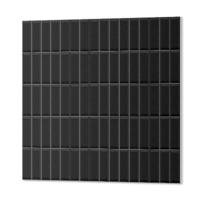 Wall paneling Symmetrical arrangement of boxes in the decor