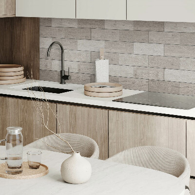 Pvc wall panel square Wood in harmonious tones