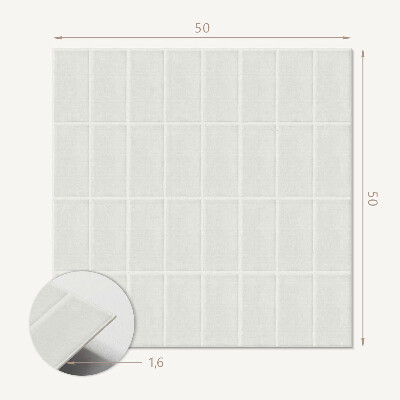 Wall paneling An elegant composition of rectangles