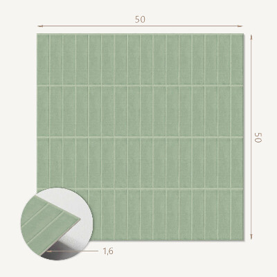 Pvc wall panel square An elegant composition of rectangles in the design