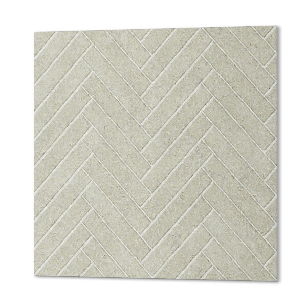 Wall panel square Herringbone style