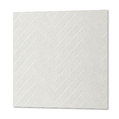 Wall paneling Herringbone inspired design