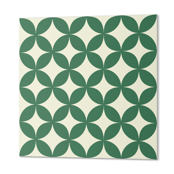 Wall panel square Mesh leaf motif