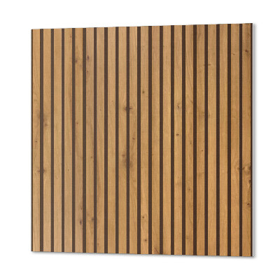 Wall paneling Wood-inspired vertical planks