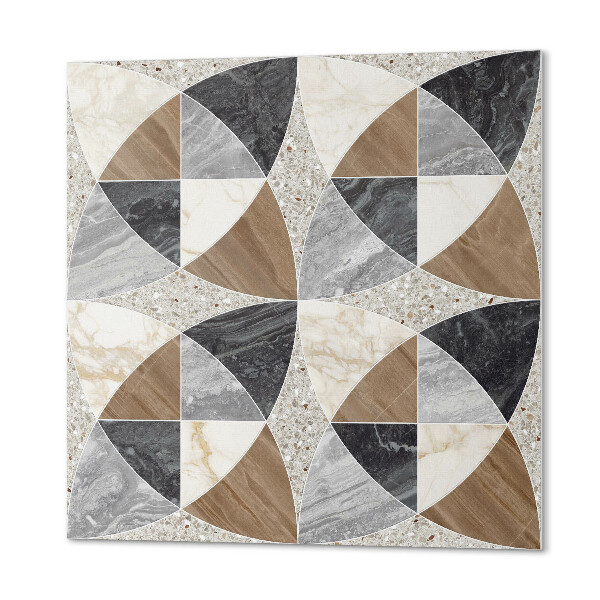 Pvc wall panel square Geometric tile motifs