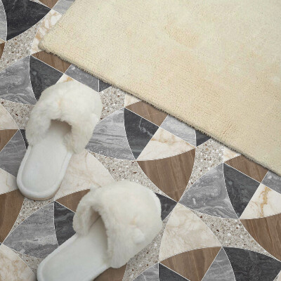 Pvc wall panel square Geometric tile motifs