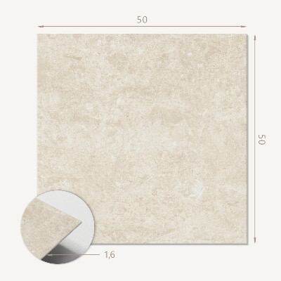 Wall panel square Natural light stone pattern