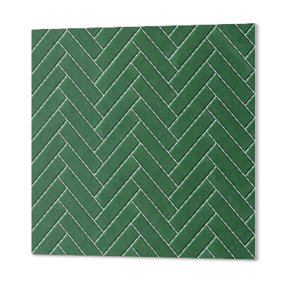 Wall paneling Stylish herringbone pattern on tiles