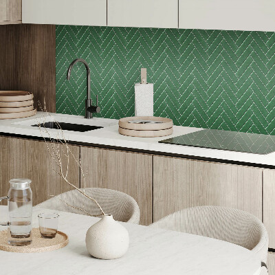 Wall paneling Stylish herringbone pattern on tiles