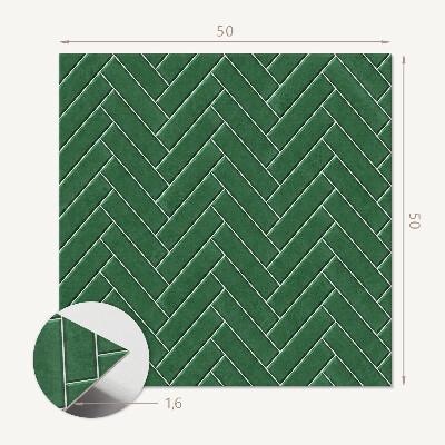 Wall paneling Stylish herringbone pattern on tiles