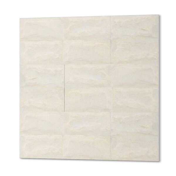 Wall panel square Stone structure motif on tiles