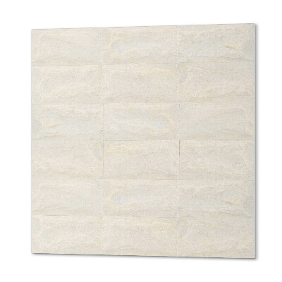 Wall panel square Stone structure motif on tiles