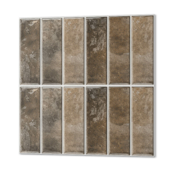 Wall paneling Tiles with vertical stripes