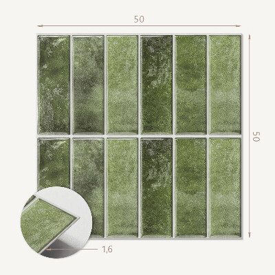 Wall panel square Creative tiled shapes