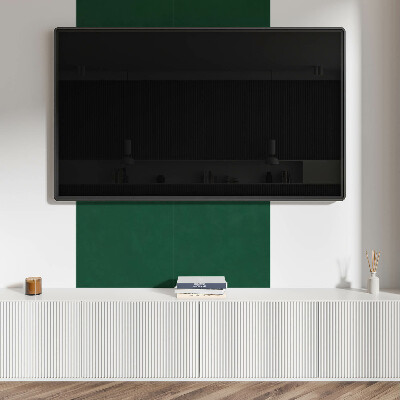 Wall panel square Dark Green Accents