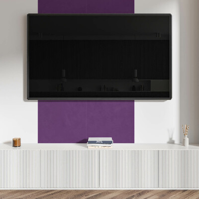 Pvc wall panel square Purple Accents