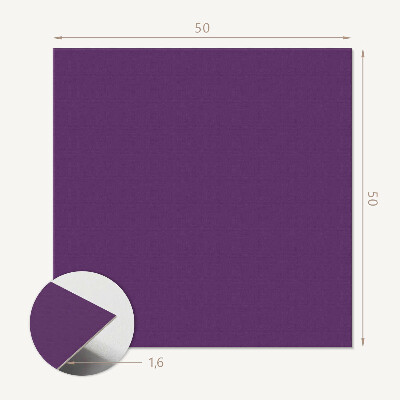 Pvc wall panel square Purple Accents