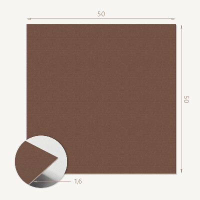 Pvc wall panel square Brown Shades