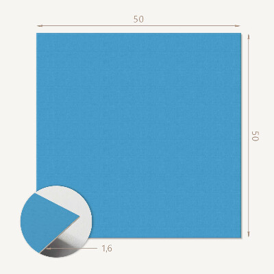 Pvc wall panel square Blue Harmony