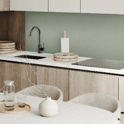 Wall panel square Stylish grey and green design