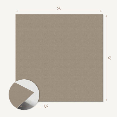 Pvc wall panel square Brown Harmony