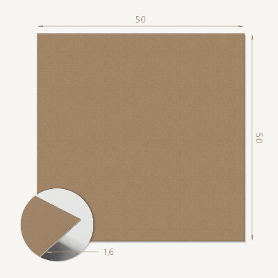 Wall panel square Light Brown Style with Natural Elements