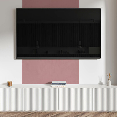 Pvc wall panel square Pink Vibrations